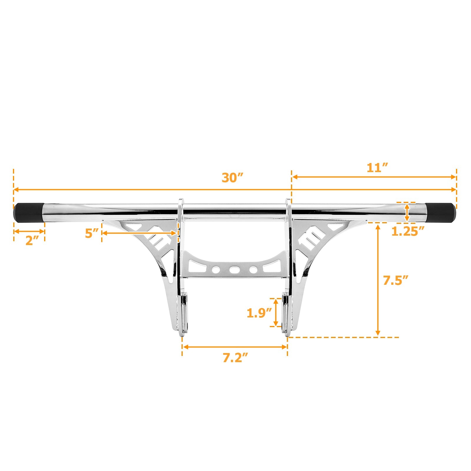 Front Engine Crash Bar For Harley Sportster 883 1200 Iron 2004-Later - MOFUN