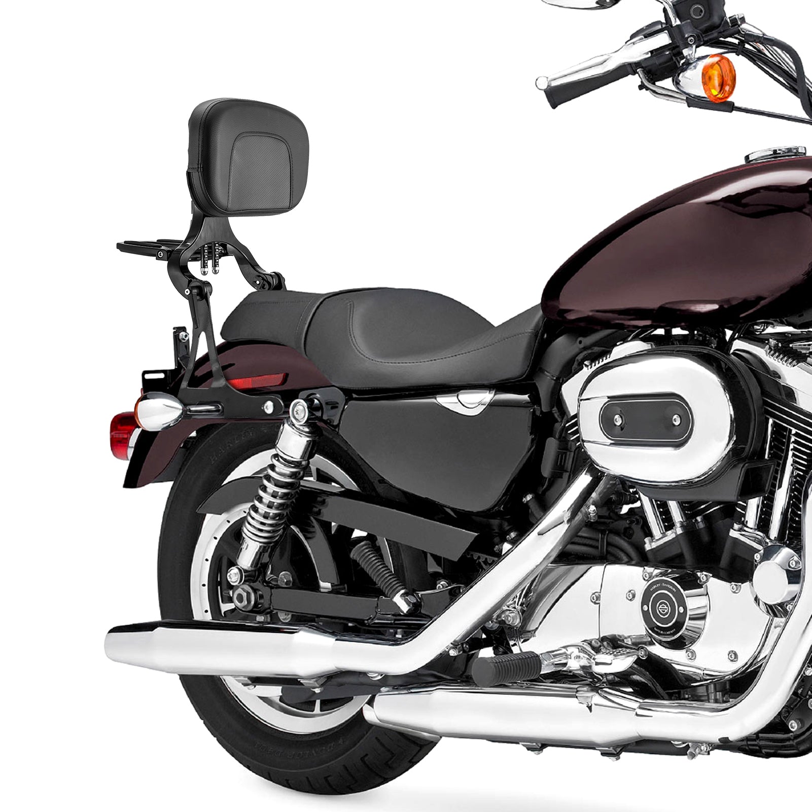 Handlebars Sportster Passenger Backrest Sissy Bar For Harley