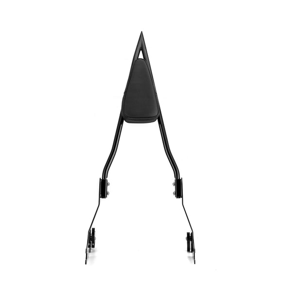 2004 - 2022 Harley Sportster XL 883 1200 Gloss Black Quick Release 26" Passenger Backrest Sissy Bar - Mofun - 90302135