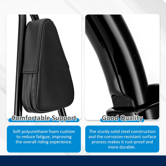 2004 - 2022 Harley Sportster XL 883 1200 Gloss Black Quick Release 26" Passenger Backrest Sissy Bar - Mofun - 90302135