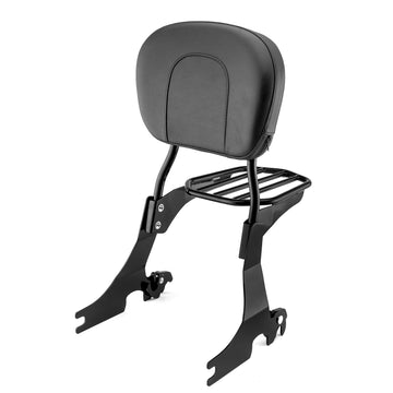 2004 - 2023 Harley Sportster XL 883 1200 Passenger Backrest Sissy bar & Luggage Rack Kit - Mofun - 90302066