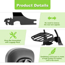 2004 - 2023 Harley Sportster XL 883 1200 Passenger Backrest Sissy bar & Luggage Rack Kit - Mofun - 90302066