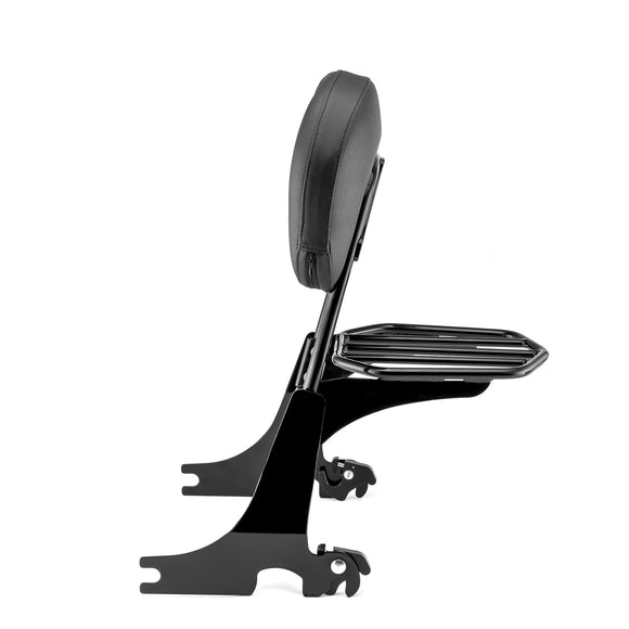 2004 - 2023 Harley Sportster XL 883 1200 Passenger Backrest Sissy bar & Luggage Rack Kit - Mofun - 90302066