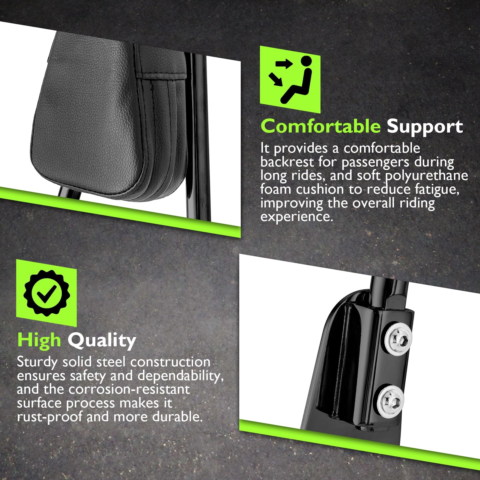 2006 - 2009 & 2014 - 2017 Dyna Low Rider FXDL Street Bob FXDB Gloss Black 26