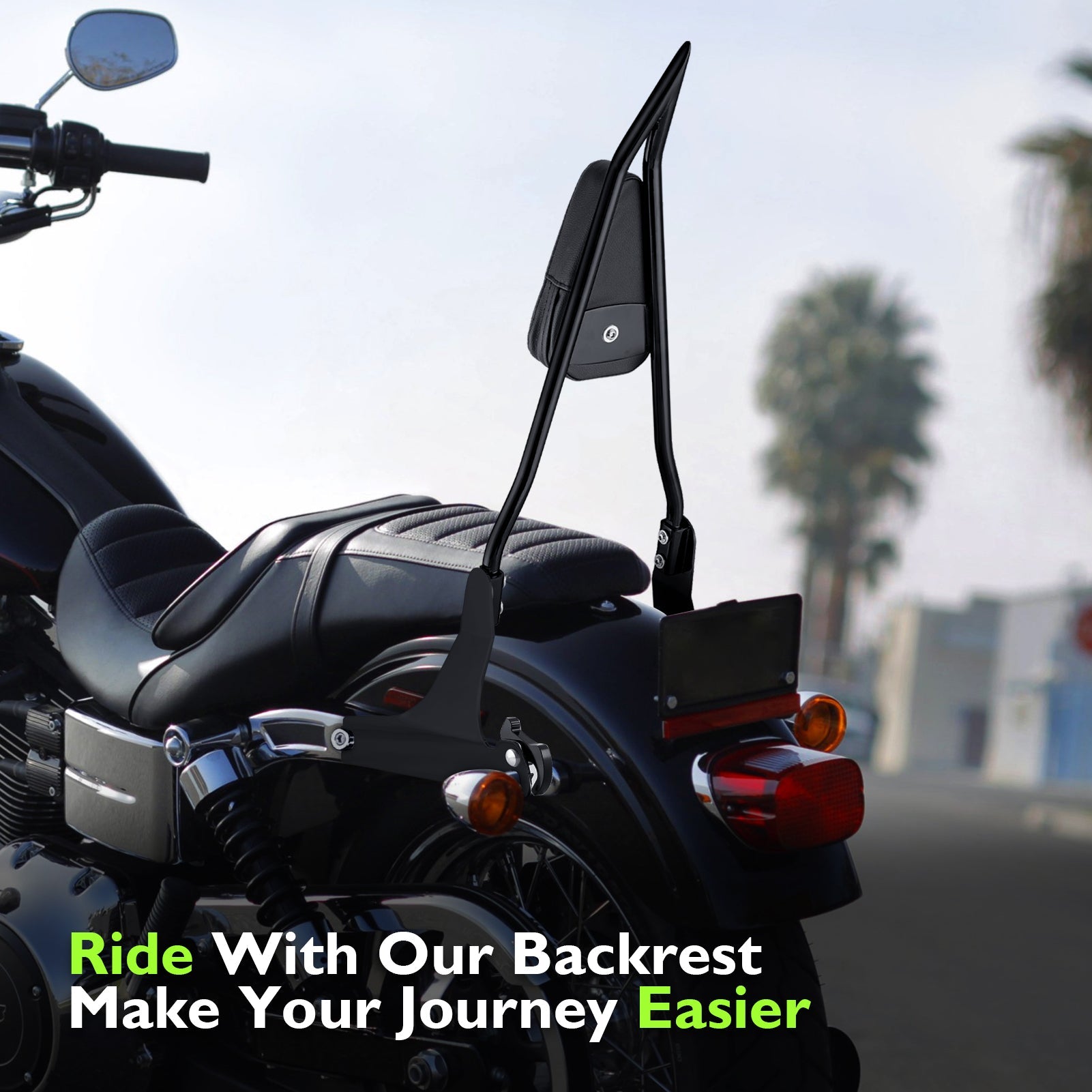 2006 - 2009 & 2014 - 2017 Dyna Low Rider FXDL Street Bob FXDB Gloss Black 26