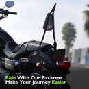 2006 - 2009 & 2014 - 2017 Dyna Low Rider FXDL Street Bob FXDB Gloss Black 26" Passenger Sissy Bar Backrest - Mofun - 90302137