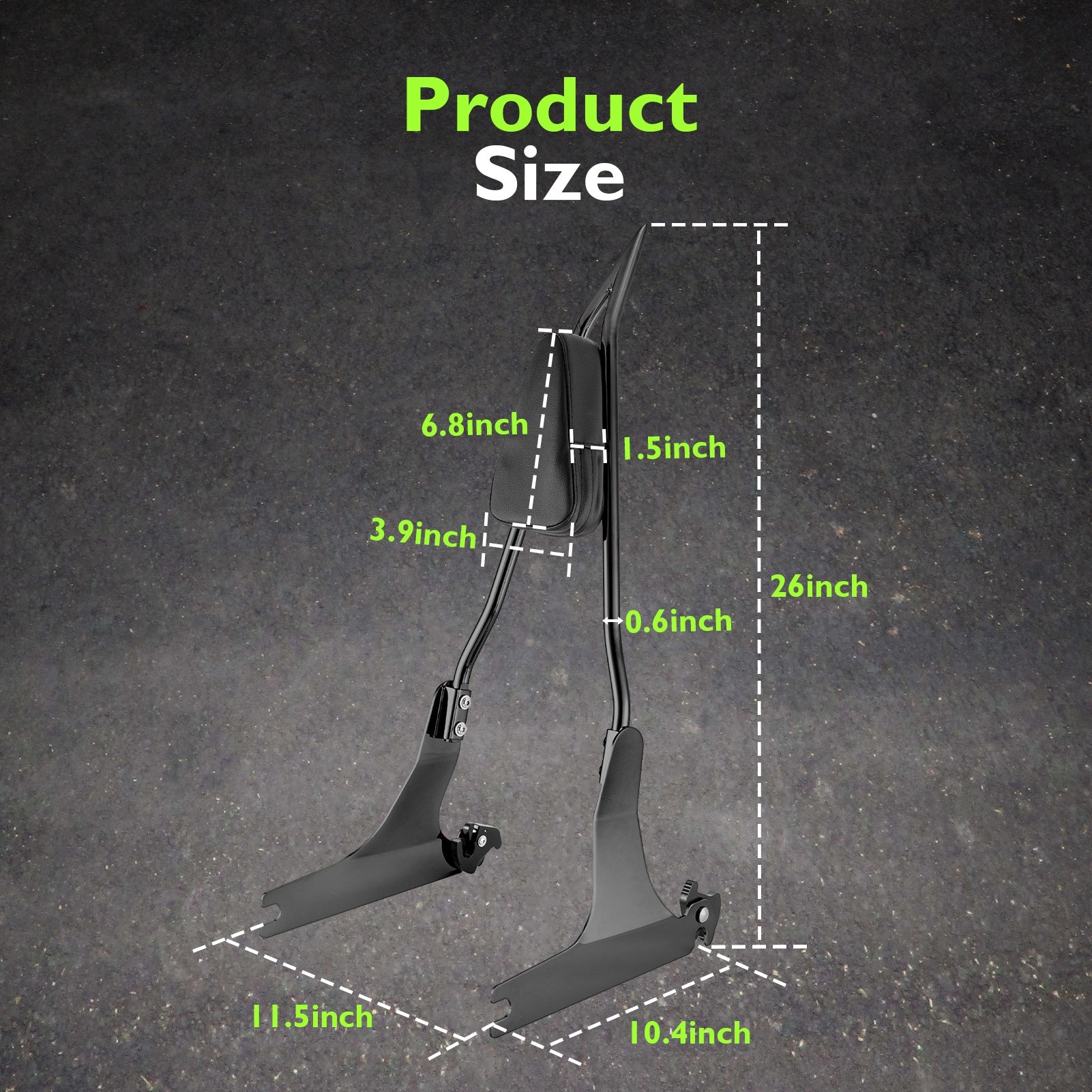 2006 - 2009 & 2014 - 2017 Dyna Low Rider FXDL Street Bob FXDB Gloss Black 26