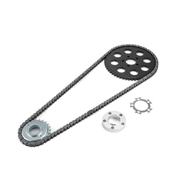 2006 - 2017 Harley - Davidson Dyna Twin CAM Steel Chain Drive Conversion Kit - Mofun - 90520029