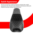 2006 - 2017 Harley Dyna FXD, FXDWG & 2012 - 2016 Dyna FLD Double Stitching One Piece Two - up Driver & Passenger Seat - Mofun - 90304005