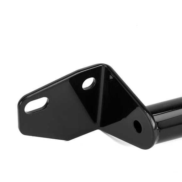 2006 - 2017 Harley Dyna Low Rider/Street Bob/Wide Glide Black Highway Bar Front Engine Guard Crash Bar, Flat - Sharp Angle - Mofun - 90201066