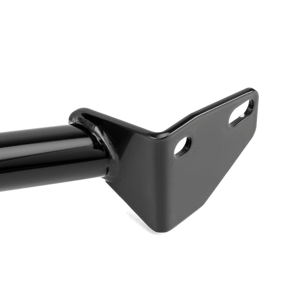 2006 - 2017 Harley Dyna Low Rider/Street Bob/Wide Glide Black Highway Bar Front Engine Guard Crash Bar, Flat - Sharp Angle - Mofun - 90201066