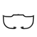 2006 - 2017 Harley Dyna Low Rider/Street Bob/Wide Glide Black Highway Bar Front Engine Guard Crash Bar, Flat - Sharp Angle - Mofun - 90201066