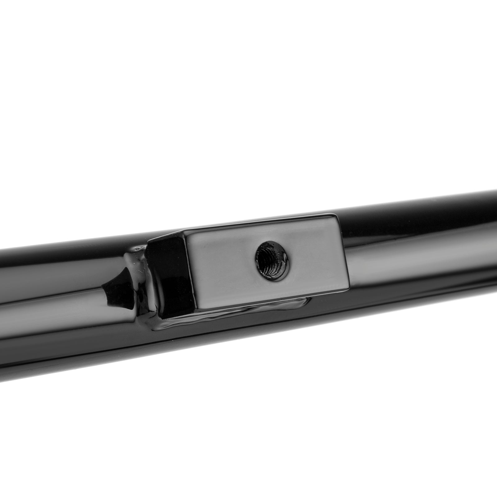 2006 - 2017 Harley Dyna Low Rider/Street Bob/Wide Glide Black Highway Bar Front Engine Guard Crash Bar, Flat - Sharp Angle - Mofun - 90201066