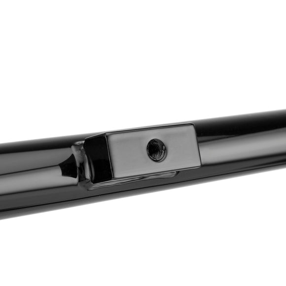2006 - 2017 Harley Dyna Low Rider/Street Bob/Wide Glide Black Highway Bar Front Engine Guard Crash Bar, Flat - Sharp Angle - Mofun - 90201066