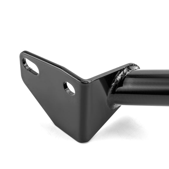 2006 - 2017 Harley Dyna Low Rider/Street Bob/Wide Glide Black Highway Bar Front Engine Guard Crash Bar, Sharp Angle - Mofun - 90201068