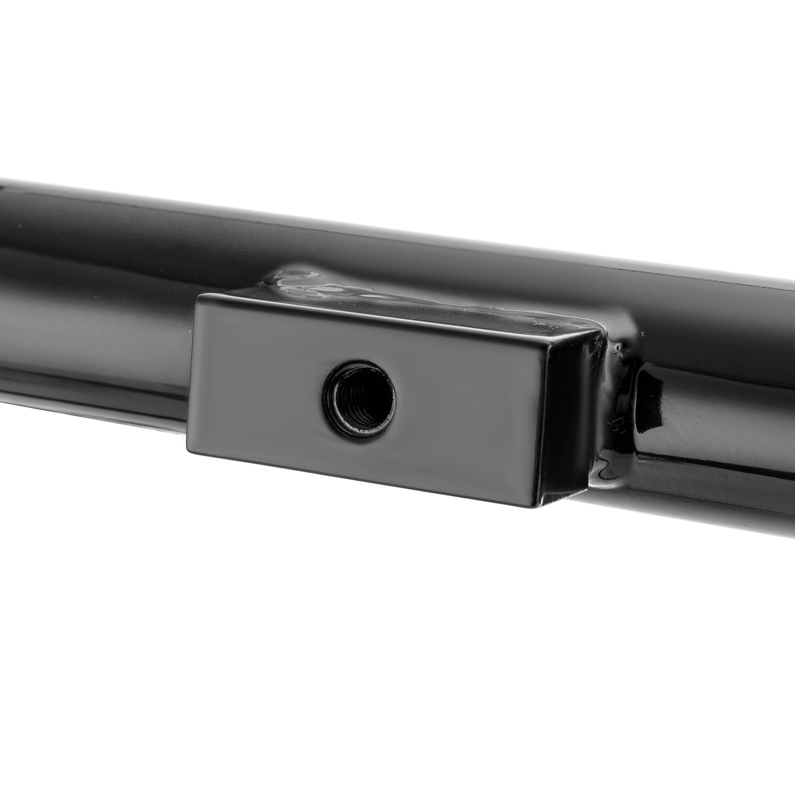 2006 - 2017 Harley Dyna Low Rider/Street Bob/Wide Glide Black Highway Bar Front Engine Guard Crash Bar, Sharp Angle - Mofun - 90201068