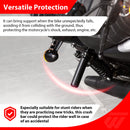 2006 - 2017 Harley Dyna Sportster 5.5" No - cut Style Upper Shock Mount Frame Sliders /Rear Crash Bar - Mofun - 90202034