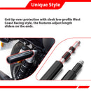 2006 - 2017 Harley Dyna Sportster 5.5" No - cut Style Upper Shock Mount Frame Sliders /Rear Crash Bar - Mofun - 90202034