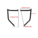 2006 - 2025 Kawasaki Vulcan VN900 Classic/LT Sharp Angle Front Highway Engine Guard Crash Bar - Mofun - 90201109