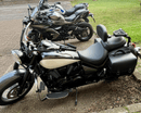 2006 - 2026 Kawasaki Vulcan 900 Matte Black Multi - Function Adjustable Foldable Backrest - Mofun - 90302166