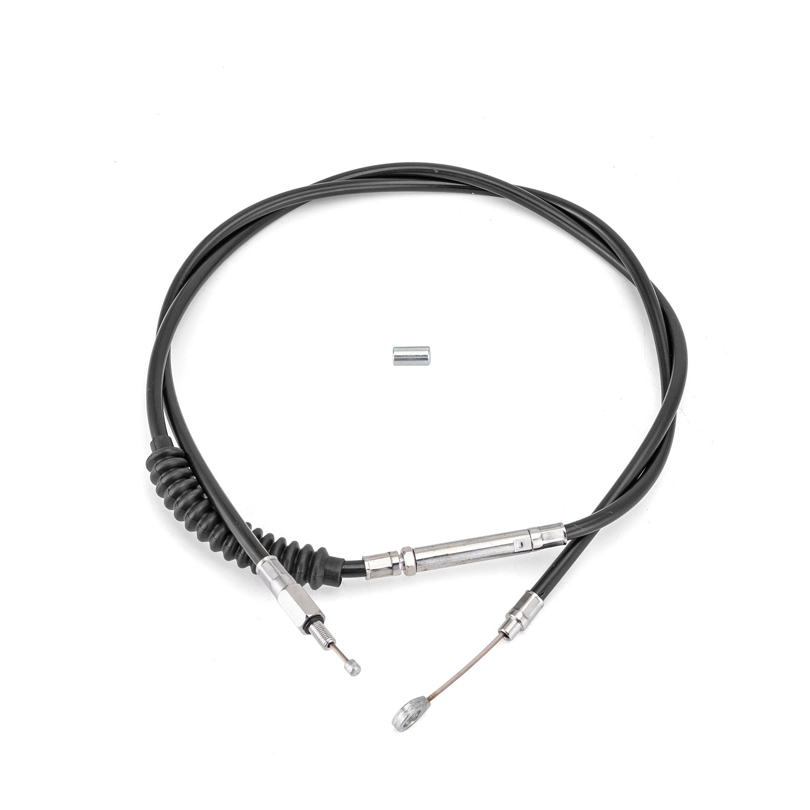 2007 - 2017 Harley Dyna Softail 72 11/16"(1845mm) Extended Length Stainless Steel Clutch Cable - Mofun - 90112061