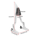 2007 - 2017 Harley Softail Fat Boy FLSTF Standard FXST Chrome 24" Passenger Backrest Sissy Bar - Mofun - 90302130