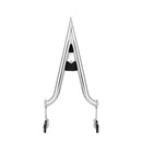 2007 - 2017 Harley Softail Fat Boy FLSTF Standard FXST Chrome Solid Steel 24" Passenger Backrest Sissy Bar - Mofun - 90302130