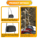 2007 - 2017 Harley Softail Fat Boy Softail Standard Metal Solid Steel 31" Passenger Backrest Sissy bar - Mofun - 90302132