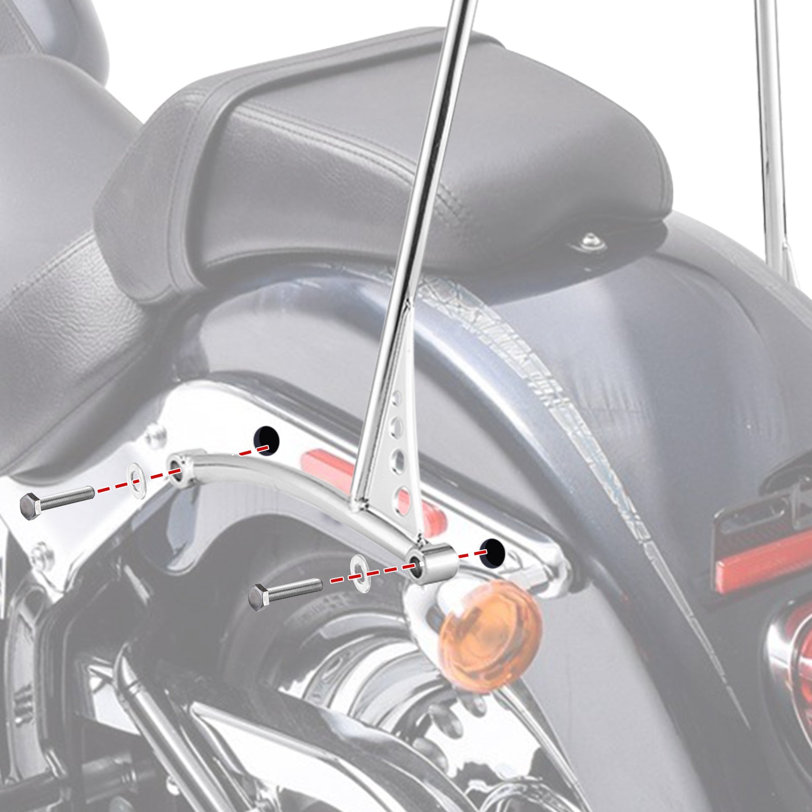 2007 - 2017 Harley Softail Fat Boy Softail Standard Metal Solid Steel 31