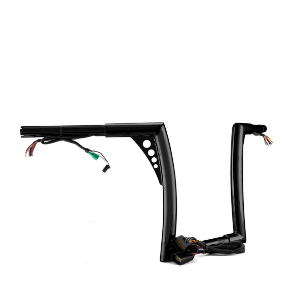 2008 - 2013 Harley Road Glide Ape Hangers Handlebar | Pre - wired Plug & Play - Mofun - 90101502