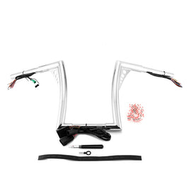 2008 - 2013 Harley Road Glide PRE - WIRED APE Hanger Bar - Flat Handlebar - Mofun - 90101503