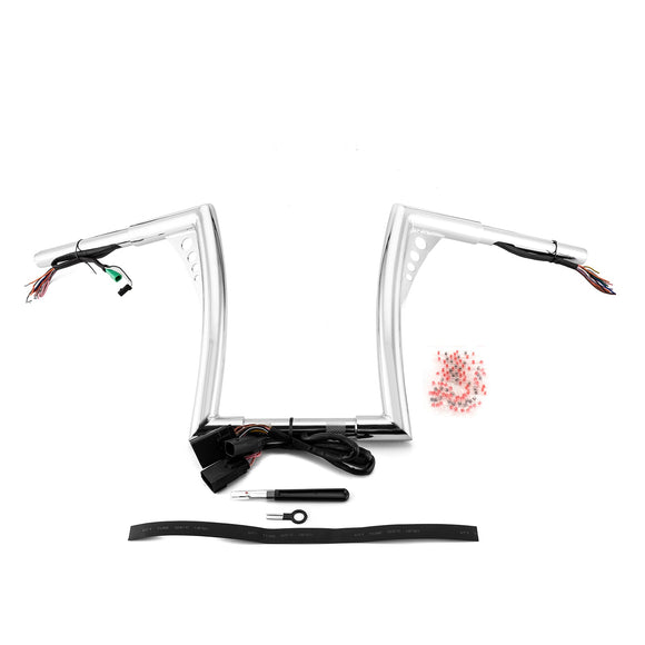 2008 - 2013 Harley Road Glide PRE - WIRED APE Hanger Bar - Flat Handlebar - Mofun - 90101503