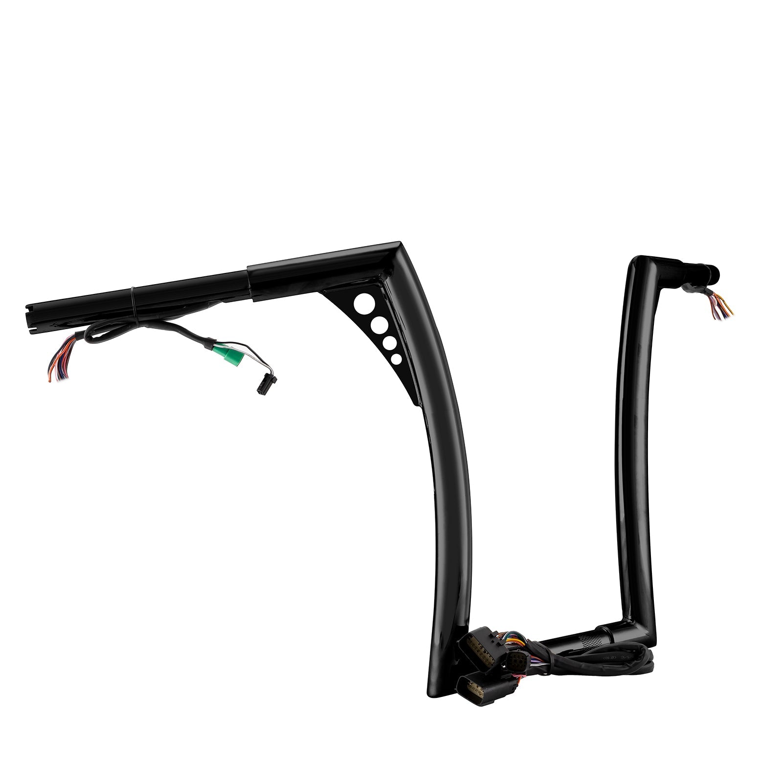 2008 - 2013 Harley Road Glide PRE - WIRED APE Hanger Bar - Flat Handlebar - Mofun - 90101504