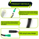 2008 - 2013 Harley Road King Road Glide 18" Plug & Play Electronic Throttle Control Single Wiring Harness - Mofun - 90107029