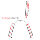 2008 - 2013 Harley Touring Electra Glide/Road King/Road Glide Non - ABS Models Extended Length Non - ABS Hydraulic Front Brake Line Kit (for 12" - 14" Handlebar) - Mofun - 90110042