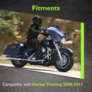 2008 - 2013 Harley Touring Models Motorcycle Brake Shifter Levers Diamond Armor Floorboards Kit - Mofun - 90409004