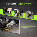 2008 - 2013 Harley Touring Models Motorcycle Brake Shifter Levers Diamond Armor Floorboards Kit - Mofun - 90409004