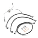 2008 - 2013 Harley Touring Non - ABS Models Extended Length Non - ABS Hydraulic Front Brake Line Kit (for 16" - 18" Handlebar) - Mofun - 90110043