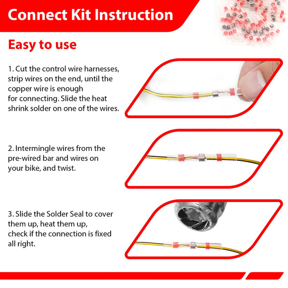 2008 - 2013 Harley Touring Street Glide/Electra Glide/Ultra Limited 10" PRE - WIRED Bagger Monkey Bar - Sharp Handlebar - Mofun - 90101516
