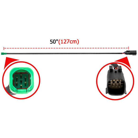 2008 - 2013 Street Glide FLHX Electra Glide 50" Plug & Play Electronic Throttle Control Single Wiring Harness - Mofun - 90107034