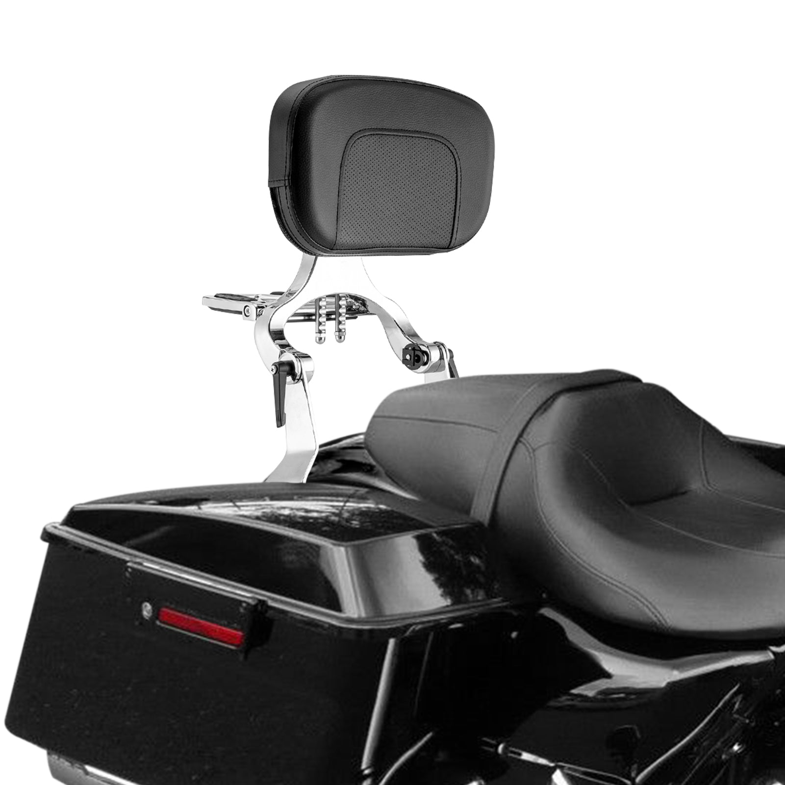 2009 - 2013 Harley Touring Road King Street Glide Passenger Driver Backrest Multi - Purpose Adjustable Backrest - Mofun - 90302159