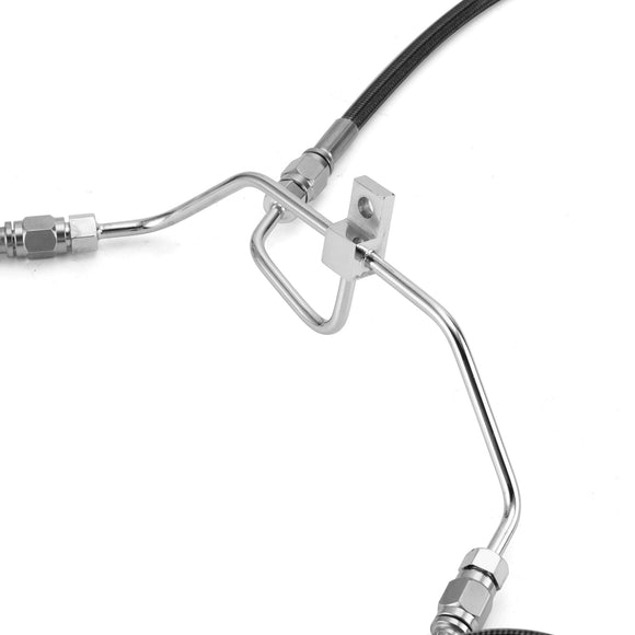 2009 - 2017 Dyna Fat Bob / Low Rider Non - ABS Models Extended Length Non - ABS Hydraulic Front Brake Line Kit (for 12" - 14" Handlebar) - Mofun - 90110282