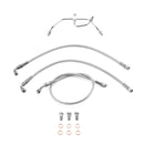 2009 - 2017 Dyna Fat Bob / Low Rider Non - ABS Models Extended Length Non - ABS Hydraulic Front Brake Line Kit (for 16" - 18" Handlebar) - Mofun - 90110284