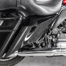 2009 - 2023 Harley Davidson Electra Glide Road King Black ABS Plastic Stretched Extended Side Panel Cover - Mofun - 90211002