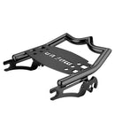 2009 - 2024 Harley Road King Road Glide Chrome Solid Steel Crown Style Luggage Rack - Mofun - 90205092