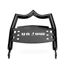 2009 - 2024 Harley Road King Road Glide Chrome Solid Steel Crown Style Luggage Rack - Mofun - 90205092