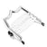 2009 - 2024 Harley Road King Road Glide Chrome Solid Steel Crown Style Luggage Rack - Mofun - 90205092