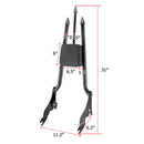 2009 - 2024 Harley Touring 31" Tri Halberd - Shaped Quick Detachable Passenger Backrest Sissy Bar - Mofun - 90302108