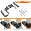 2009 - 2024 Harley Touring FLHT FLHR FLTR FLHX Driver Floorboard Relocation Brackets Steel - Mofun - 90420020