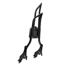 2009 - 2024 Harley Touring Road King FLHR Street Glide FLHX Gloss Black Dual Sharp - Angle 28" Passenger Backrest Sissy Bar - Mofun - 90302106